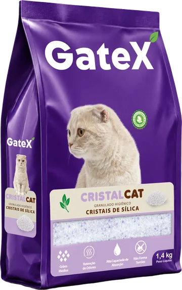 Embalagem CristalCat Cristais Médios 1,4 kg