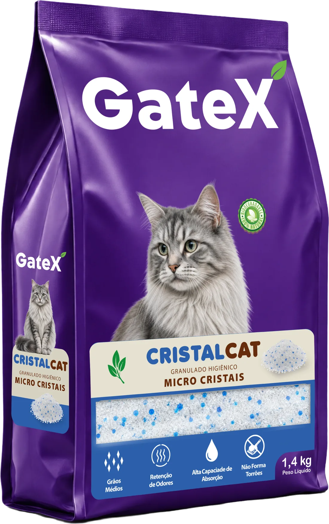 Embalagem Gatex CristalCat Micro Cristais