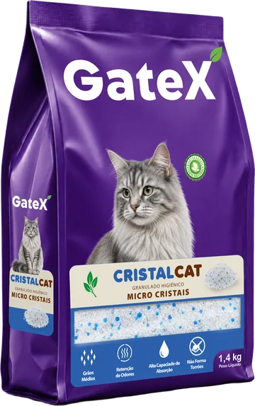 Embalagem CristalCat Micro Cristais 1,4 kg