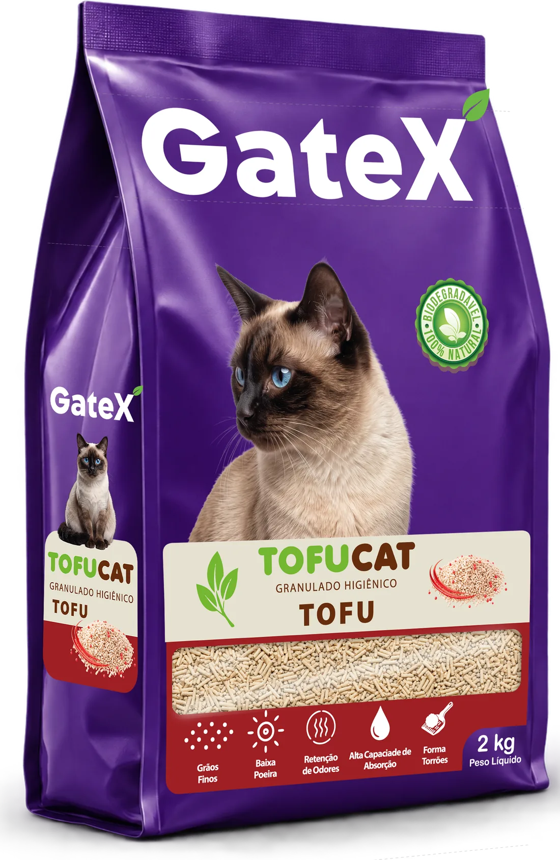 Embalagem Gatex TofuCat