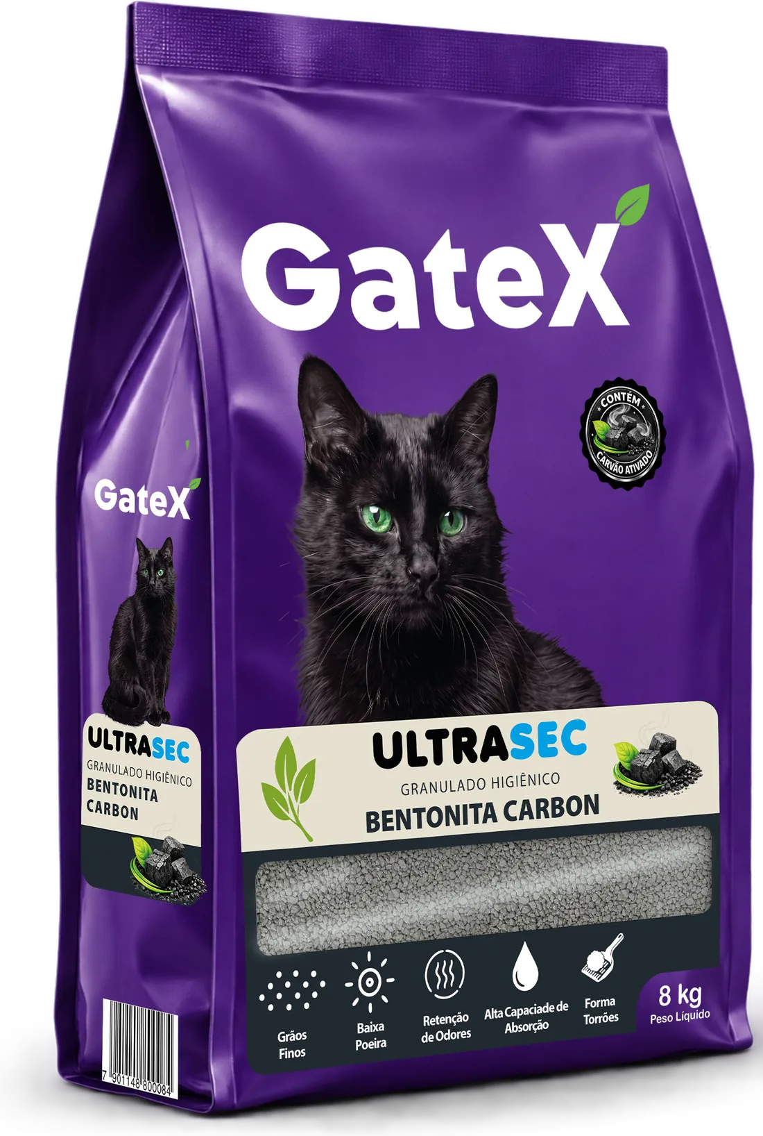 Embalagem Gatex UltraSec Carbon