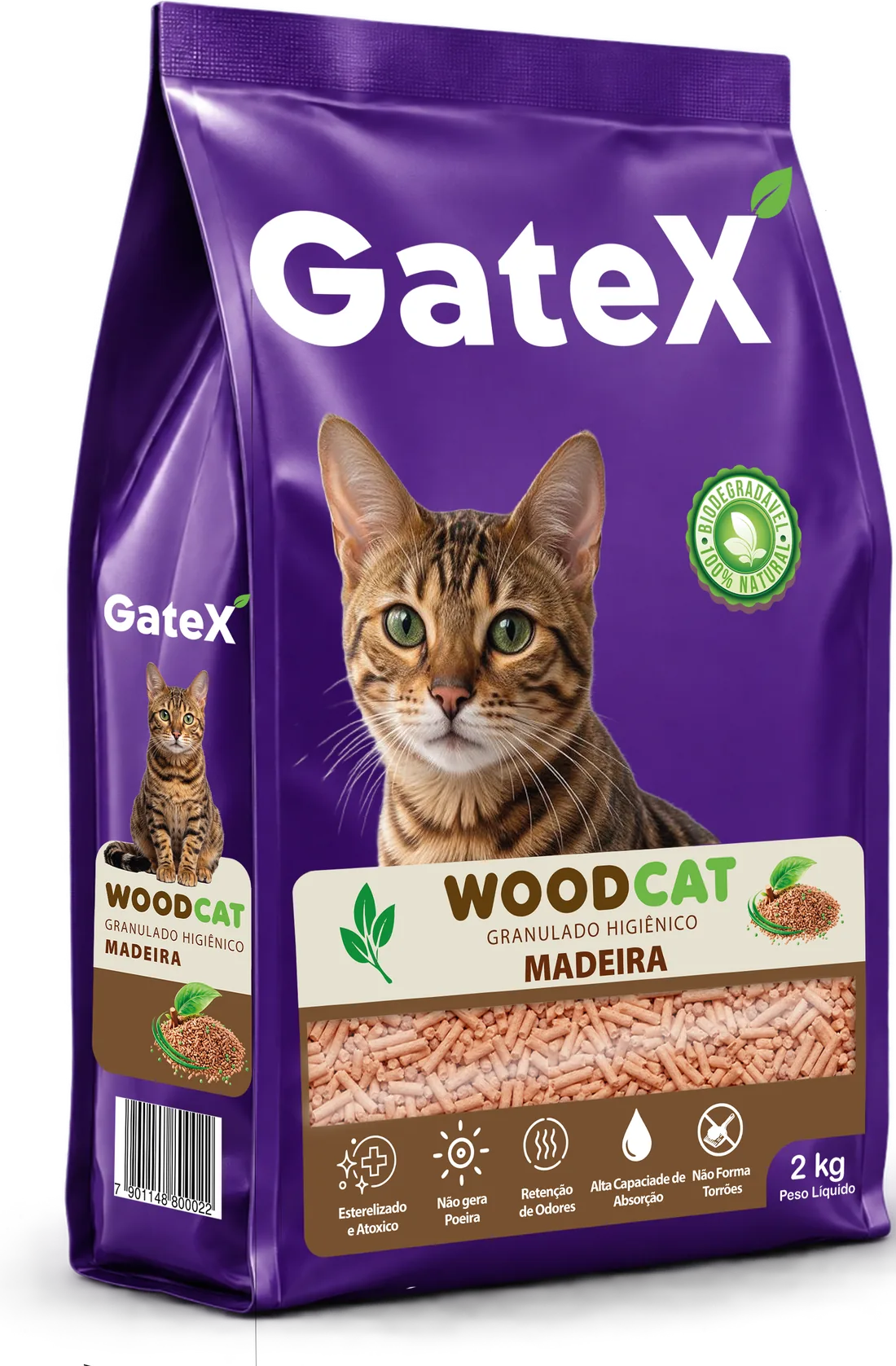 Embalagem Gatex WoodCat
